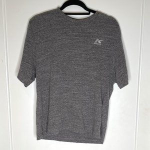 KITH Heathered Grey Short Sleeve Shirt - Small